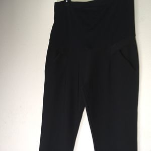 Indera Maternity Black Pants Woman's Size Medium